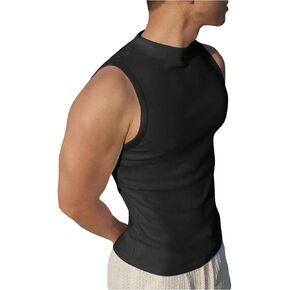 Sweatyrocks الرجال الصخور الصخري الدبابة قمة قميص نحيف ملائمة الصيف قمم أساسية in Kuwait