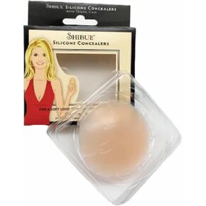Nipple Covers for Women - Reusable Silicone Pasties Nipple Covers - No Show, Sticky & Seamless Breast Petals for Everyday Wear