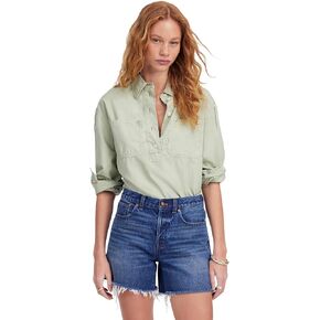 Madewell Women's Brynn Shorts-Polacheck