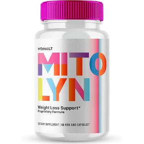 Mitolyn Capsules, Mitolyn Pills Advanced Formula - Mitolyn Dietary Supplement for Maximum Strength, Mito lyn All Natural Keto Pills, Mitolyn Capsules, Mito lyn Pills Reviews (60 Capsules)