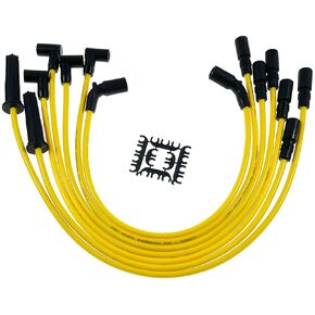 7pcs 8mm High Performance Ignition Spark Plug Wire Set for 4.3L V6 Chevy Express/Astro/S10/GMC Jimmy/Savana/Sonoma - Compatible with Chevrolet, GMC, Isuzu Hombre, Oldsmobile Bravada