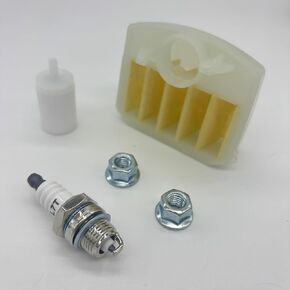 Air Filter Bar Nuts Fuel Filter Spark Plug For Husqvarna 340 345 346 XP 350 351 353 Chainsaw 537024003