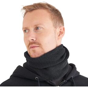 CHARM Winter Beanie Headband and Neck Gaiter - Womens Ear Warmer Mens Warm Headwrap