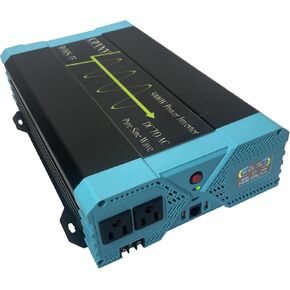 3000W POWER UNVERTER 12V DC إلى 120V AC موجة جيبية نقية مع منفذ USB عرض LCD لـ RV/Home Solar
