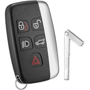 نوبات استبدال مفتاح Smart Key FOB لـ Land Rover Discovery 15-18 Discovery Sport 16-18 LR 2 13-14 LR 4 12-17 Rover 11-17 Rover Sport 11-17 Rover Evoque 12-17 Jaguar F-Pace F-Type XE XF XF XJ
