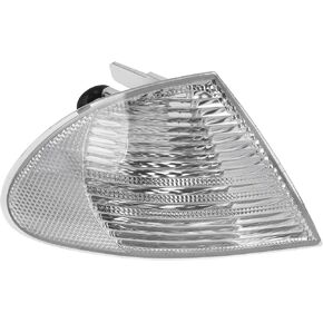 Corner Signal Light Cover No.63136902766 Corner Light Lamp Lens for BMW 3 Series 1999-2001 Plastic Transparent Waterproof