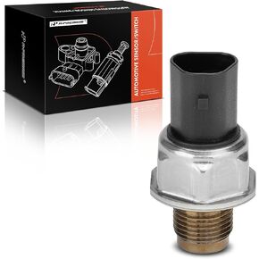 A-Premium Fuel Injection Pressure Sensor [4 Pins] Compatible with Ram 2500 2013-2017, 3500 2013-2017, 4500 2013-2018, 5500 2013-2018, 6.7L