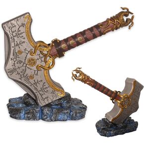 God of Thunder Mjolnir Real Hammer Metal Thors Cosplay - Halloween Props, Birthday Party and Theme Event Costumes