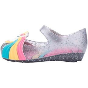 mini melissa Girl's Ultragirl Unicorn Ballet Flat
