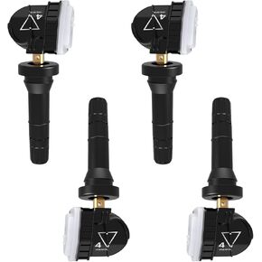13598773 TPMS SESSOR ، 433MHz مخمّن مراقبة ضغط الإطارات مسبقًا متوافقًا مع CHEVY/CADILLAC/BUICK/GMC Acadia Sierra 2016-2018 يحل محل 13589601 13540602 13512347 4 حزمة
