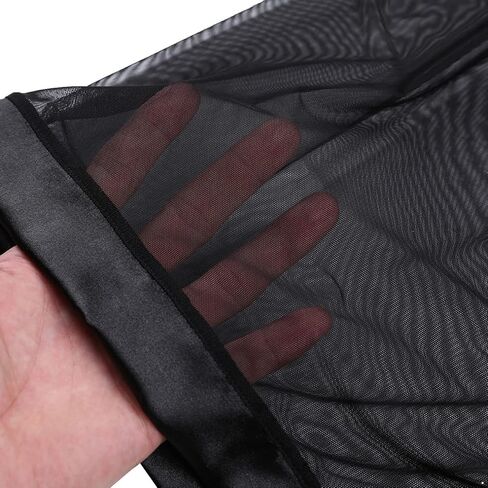 YiZYiF Men's Loose See Through Gauze Pants Lingerie Breathable Underwear in Kuwait