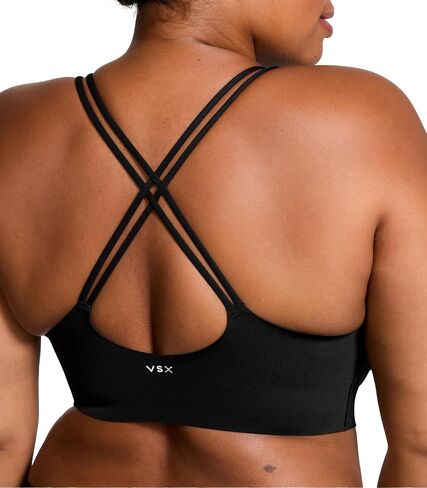 حمالة صدر رياضية للنساء من فيكتوريا سيكريت VSX Elevate Strappy-Comfort، حمالة صدر رياضية لاسلكية منخفضة التأثير، حمالات صدر للنساء (XS-XXL) in Saudi Arabia