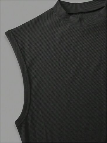 Sweatyrocks الرجال الصخور الصخري الدبابة قمة قميص نحيف ملائمة الصيف قمم أساسية in Kuwait