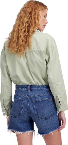Madewell Women's Brynn Shorts-Polacheck in Saudi Arabia