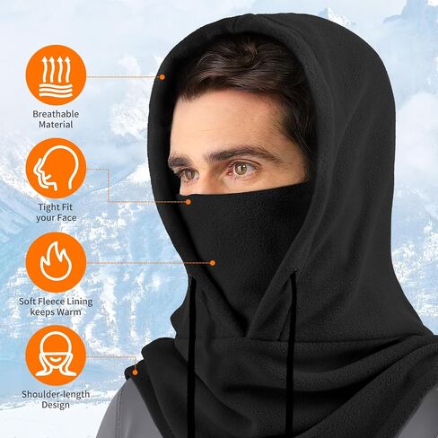 Ski Mask for Men Women Balaclava Face Mask Full Winter Mask Breathable Sports Mask in Saudi Arabia