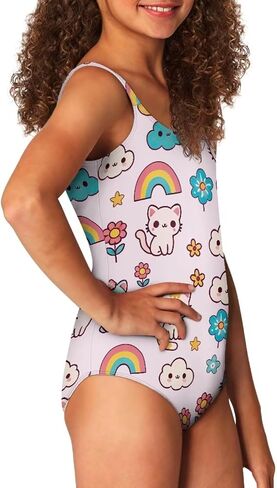 بدلات الاستحمام في Ystardream للفتيات Tankini Swimsuits 7-18 Kids Beach Swimwear in Kuwait