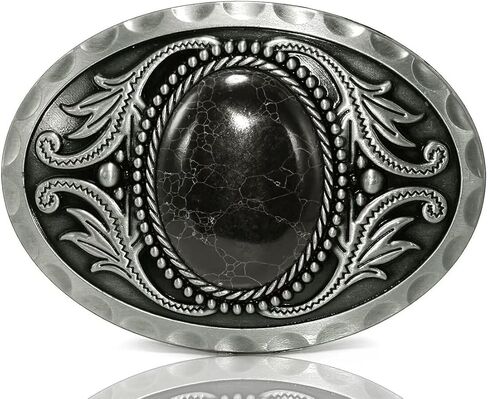 Gems الطبيعية نمر عيون حزام حزام حزام مع Acanthus Western Cowboy نمط المزيد من الألوان in Kuwait