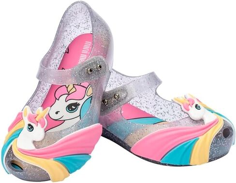 mini melissa Girl's Ultragirl Unicorn Ballet Flat in Saudi Arabia