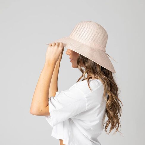 San Diego Hat Company Women’s Braided Sun Hat With Self-Tie Band, 5-Inch Brim in Saudi Arabia