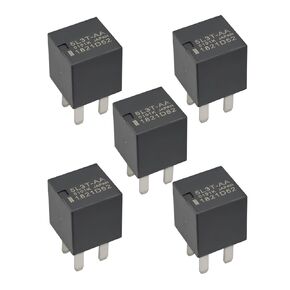 5L3T-AA Relays 12VDC 20A 4-Pin Fit for Ford F150 Escape Explorer 5-Pack