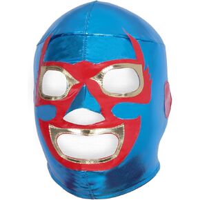 Mexican Wrestling Mask for Adult Men,Halloween Wrestler Costume Mask