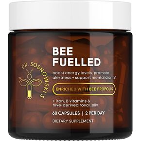 Dr Sosnowski's Hormone Balance Support Dual Body + Mind Cycle Support with Propolis, Vegetable Capsules, 60ct