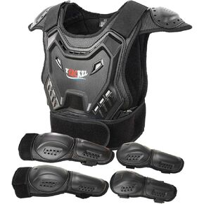 بدلة السترة درع الأطفال للدراجة الترابية ، واقي الصدر الخلفي لـ Motocross ATV ، معدات الحماية الرياضية المتطرفة للشباب in Kuwait