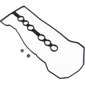 Engine Valve Cover Gasket Set VS50542R Compatible with Toyota Chevrolet Pontiac 00-08 Corolla,03-08 Matrix,00-05 Celica,03-08 Vibe,00-02 Prizm,1.8L/1794CC
