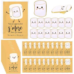 Zeyune Cna Week Gift Employee Appreciation Gifts Thank You Marshmallow Lapel Pins Cards with Opp Bags Inspiration Team Appreciation Pin for Coworker Staff Graduation Teacher