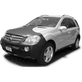 Colgan Custom Fit Front End Mask for Select Nissan Armada Models - Vinyl (Black)