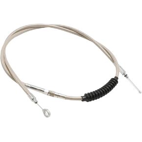67“ 170cm Motorcycle Clutch Cable Wire, Stainless Steel Clutch Cable Wire Kit, Replacement for Harley Iron XL 883 1200 Heritage Road King Dyna Softail Fat Boy