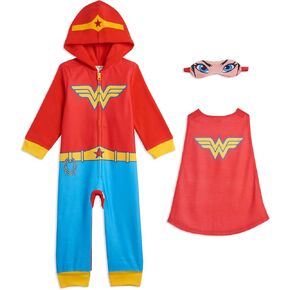 دي سي كاريكاتير العدالة رابطة باتجيرل سوبر جيرل وامدة زي أزياء بيجاما coveralls