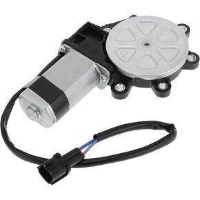 No.742509 Rear Left Driver Side Power Window Regulator Lift Motor for Nissan Altima Sedan 02-06 No.807314Z305 2 Pin for Nissan Xterra Frontier Murano Car Window Glass Lift Motor