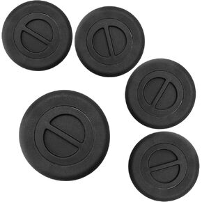 5pcs Bed Plug Cover Kit for 2014-2019 Dodge Ram 2500 3500 Pickups Replacement 68225506AA,Hitch Covers for Truck with 5th Wheel/Trailer Tow Cover/Gooseneck Towing Setups