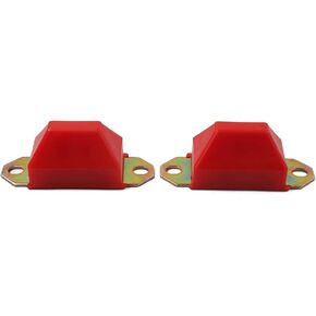 Rear Suspension Bump Stops Axle Differential Leaf Spring Bumpers 2pcs Polyurethane LR080288 Red for Chevrolet Camaro 1982-02 for Pontiac Firebird 1982-02 for Jeep CJ5 CJ7 1976-86