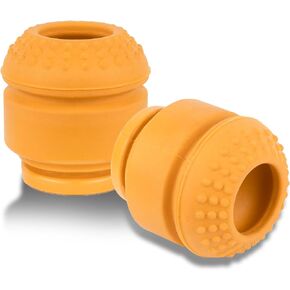Front Bump stop, Fits Frod F250 F350 4WD 2005-2024 Suspension Bumper (2pcs,yellow)