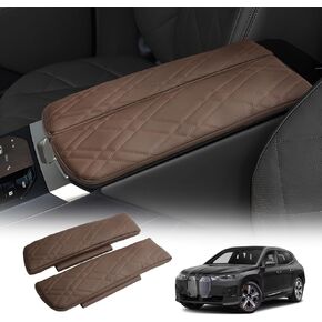 2025 B MW IX Center Console Cover متوافق مع 2023 2024 2025 2026 B MW IX Accessories 2026 IX I20 XDRIVE45/IX XDRIVE60/IX M70 CONREST COVER CONRESS CONSOLE CONSOLE COLL