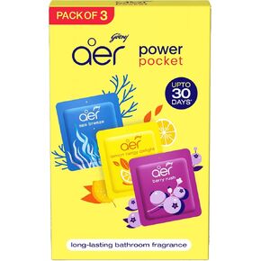 Pocket - Bathroom Fragrances - 3 x 10 grams (0.35 oz) Pack