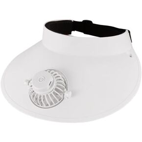 قبعة Sun Visor مع إعدادات درجة حرارة Sun Temp Employ Area Protects ، أقنعة للنساء/الرجال/الأطفال ، مشبك مرن قابل للتعديل (الولايات المتحدة ، ألفا ، متوسطة ، X-Large ، أبيض)