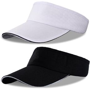 Choyaxo 2pcs Sport Retro Sun Visor Hats