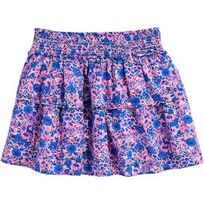 vineyard vines Girls' Smocked Waist Ruffle Skirt