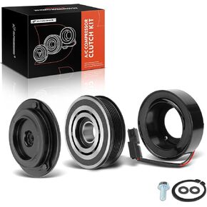 مجموعة القابض A-Premium Air Air Compressor Clutch المتوافقة مع Ford F-250/F-350 Super Duty 2011-2016 ، F-53 Motorhome Chassis ، F-450/F-550 Super Duty ، F-59 Commercial Stridge ، F-650 ، F-750