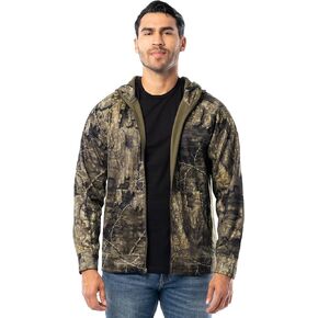 Realtree Men's Performance Bonded Fleece Zip Hoodie