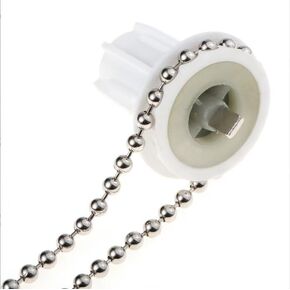 4.5 mm Stainless Steel Endless Chain for Blinds & Shades, Continuous Blind Chain (Drop 49"), Fix or Replace for Broken Roller Shade Chain, Great Pulling Force & Rustproof (#10, 3 Meters)