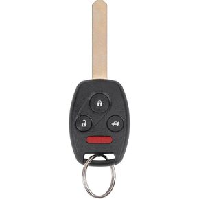4 - Button Key Fob Replacement KR55WK49308 35118 - TA0 - A00, 313.8MHz for 2008 - 2012 For Honda Accord Sedan & 2009 - 2015 For Honda Pilot, OEM - Quality, Pre - Installed Battery, 24 - Month Warranty