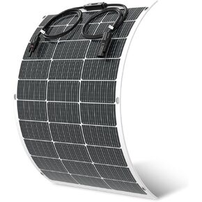 Viewsun مرنة اللوحة الشمسية 100 واط 16BB خلية أحادية ، ألواح شمسية قابلة للانحناء من الألياف الزجاجية ، خفيفة الوزن وترقيقة للترفيه ، التخييم ، القارب ، الشرفة ، السقف ، اليخوت ، السطح غير المتكافئ
