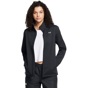 Under Armour Womens ColdGear Infrared Shield 2.0 Soft Shell, (002) Black / / White, XX-Large