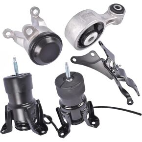 Engine Mount Trans Mounts Set for 2016 2017 Chevy Malibu 1.5L Automatic Transmission CVT Replacement 84034329 84034273 23356092 3389 3PCS VINSYUT