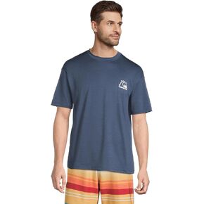 Quiksilver Men's DNA Logo Shorts Sleeve Surf Tee