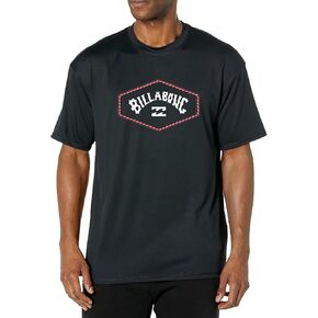 Billabong Rash Guard for Men UPF 50+ Big and Tall Swim Long & Short Sleeve Shirt